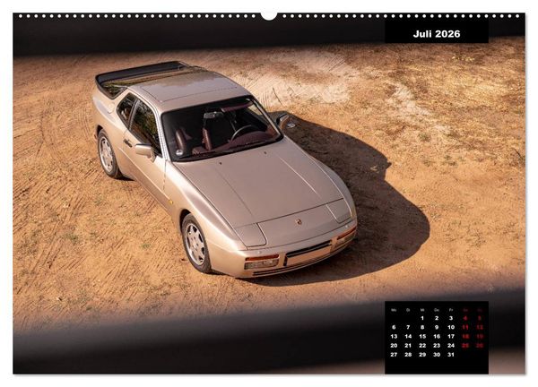 Produktbild: &acute;89 Porsche 944 S2 (hochwertiger Premium Wandkalender 2026 DIN A2 quer), Kunstdruck in Hochglanz