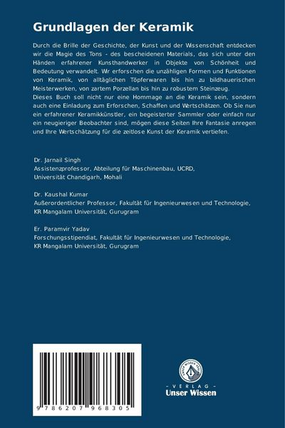 Produktbild: Grundlagen der Keramik