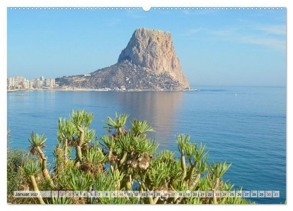 Produktbild: Calpe - Erholung am Mittelmeer (hochwertiger Premium Wandkalender 2027 DIN A2 quer), Kunstdruck in Hochglanz