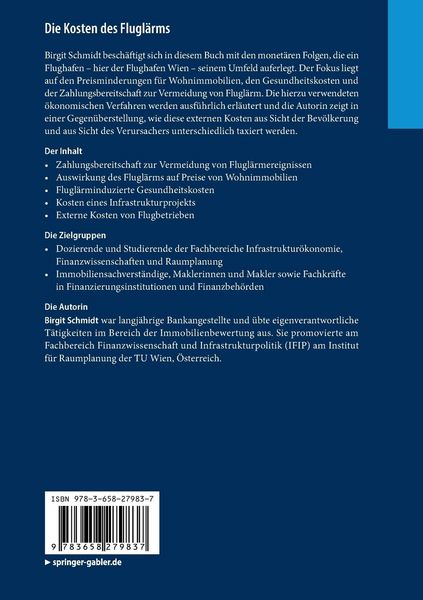 Produktbild: Die Kosten des Flugl&auml;rms