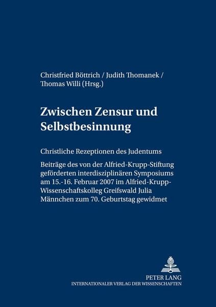 Produktbild: Zwischen Zensur und Selbstbesinnung