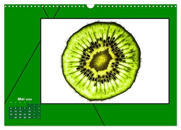 Produktbild: Heilende Farbe Gr&uuml;n (Wandkalender 2026 DIN A3 quer), CALVENDO Monatskalender