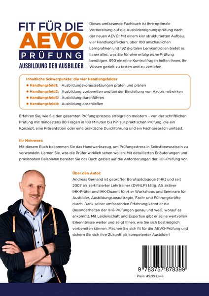 Produktbild: Fit für die Aevo-Prüfung - Ausbildung der Ausbilder