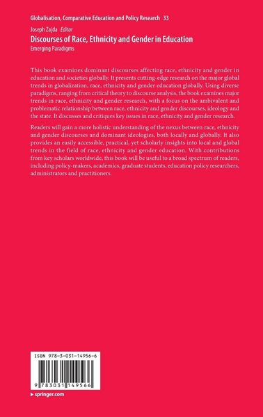 Produktbild: Discourses of Race, Ethnicity and Gender in Education
