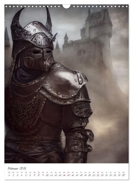 Produktbild: Dark Fantasy Art - Zeit der Helden (Wandkalender 2026 DIN A3 hoch), CALVENDO Monatskalender