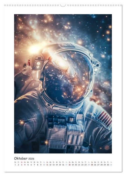 Produktbild: Jenseits der Sterne (Wandkalender 2026 DIN A2 hoch), CALVENDO Monatskalender