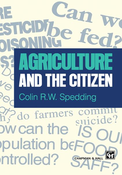 Produktbild: Agriculture and the Citizen