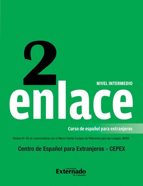 Produktbild: Enlace 2: Curso de espa&ntilde;ol para extranjeros (Nivel Intermedio)