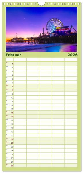 Produktbild: Familienplaner 2026 - Riesenr&auml;der - Ein Spa&szlig; f&uuml;r jung und alt. mit 5 Spalten (Wandkalender, 21 x 45 cm) CALVENDO
