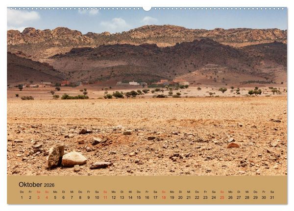 Produktbild: Abenteuer Marokko - eine Reise durch die Region Sous-Massa (hochwertiger Premium Wandkalender 2026 DIN A2 quer), Kunstdruck in Hochglanz
