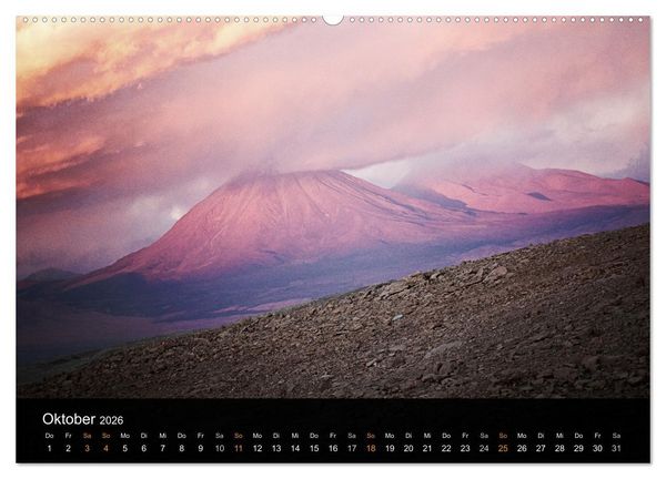 Produktbild: Atacama: Die W&uuml;ste im Norden Chiles (hochwertiger Premium Wandkalender 2026 DIN A2 quer), Kunstdruck in Hochglanz