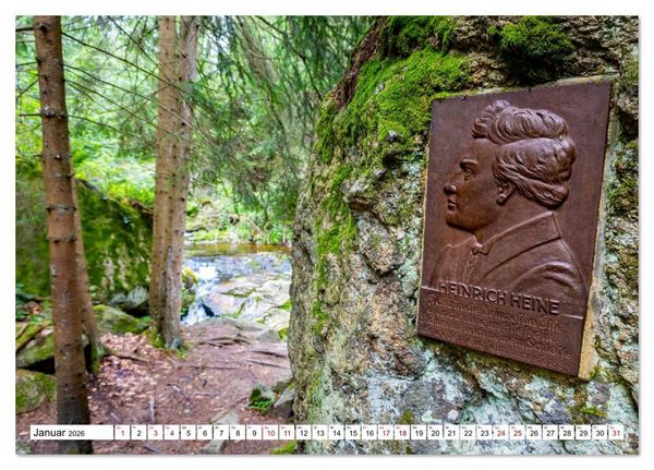 Produktbild: Harzwanderung-Durch das Ilsetal zu den Ilsef&auml;llen (Tischkalender 2026 DIN A5 quer), CALVENDO Monatskalender