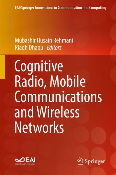 Produktbild: Cognitive Radio, Mobile Communications and Wireless Networks