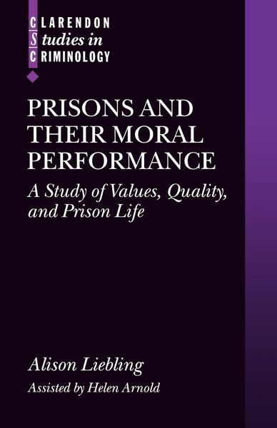 Produktbild: Prisons and Their Moral Performance
