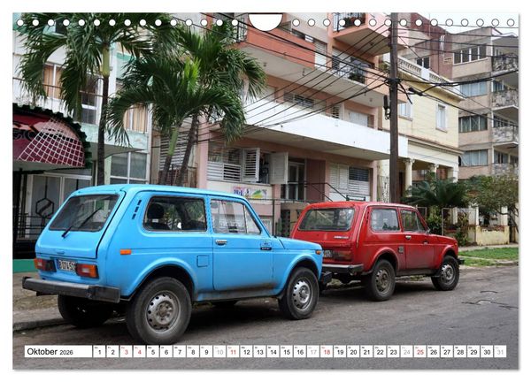 Produktbild: LADA NIVA - Russlands Dauer-L&auml;ufer (Wandkalender 2026 DIN A4 quer), CALVENDO Monatskalender