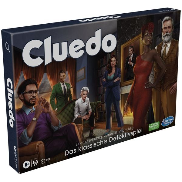 Produktbild: Hasbro F6420100 - Cluedo, Detektivspiel, Neuauflage, Krimi & R&auml;tsel Spiel