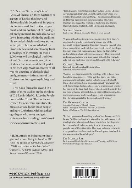 Produktbild: C.S. Lewis-The Work of Christ Revealed