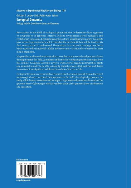 Produktbild: Ecological Genomics