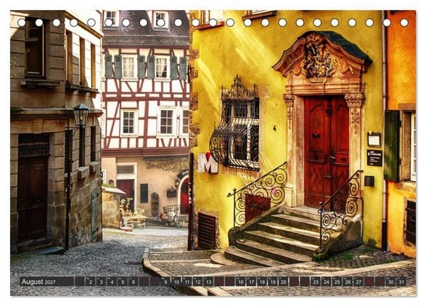 Produktbild: Stadtspaziergang durch Schw&auml;bisch Hall (Tischkalender 2027 DIN A5 quer), CALVENDO Monatskalender