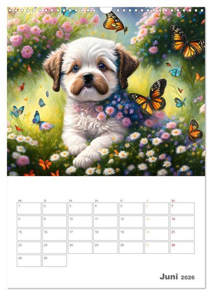 Produktbild: Liebenswerte Hunde und Katzen (Wandkalender 2026 DIN A3 hoch), CALVENDO Monatskalender