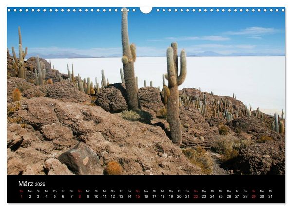 Produktbild: Bolivien (Wandkalender 2026 DIN A3 quer), CALVENDO Monatskalender