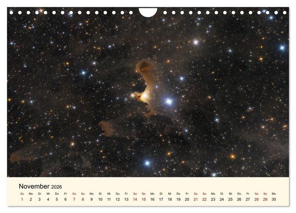 Produktbild: Distant Luminosity: Eine fotografische Reise durch das Universum (Wandkalender 2026 DIN A4 quer), CALVENDO Monatskalender