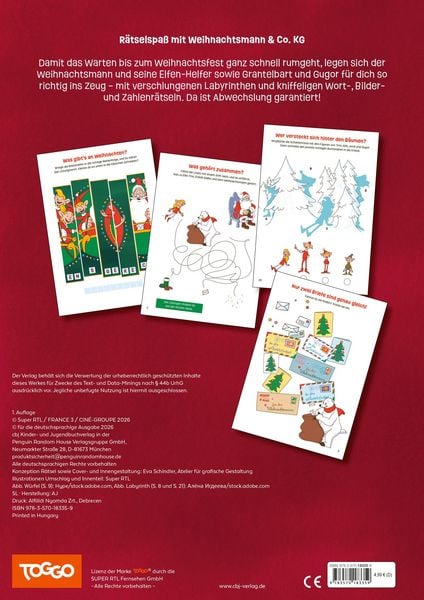 Produktbild: Weihnachtsmann & Co. KG - O du fr&ouml;hliche R&auml;tselzeit