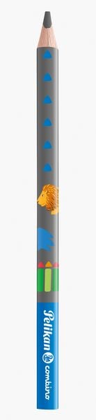 Produktbild: Pelikan Schreiblernbleistift combino&reg;, Blau, B-Mine, dreieickig, f&uuml;r Rechts- und Linksh&auml;nder, 1 St&uuml;ck