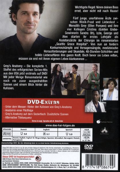 Grey's Anatomy - Die jungen Ärzte - Staffel 1