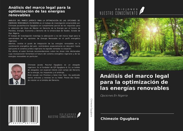 Produktbild: An&aacute;lisis del marco legal para la optimizaci&oacute;n de las energ&iacute;as renovables