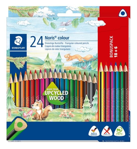 STAEDTLER Buntstifte Noris colour 187, 24er Set