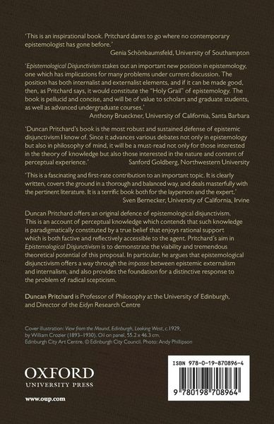 Produktbild: Epistemological Disjunctivism