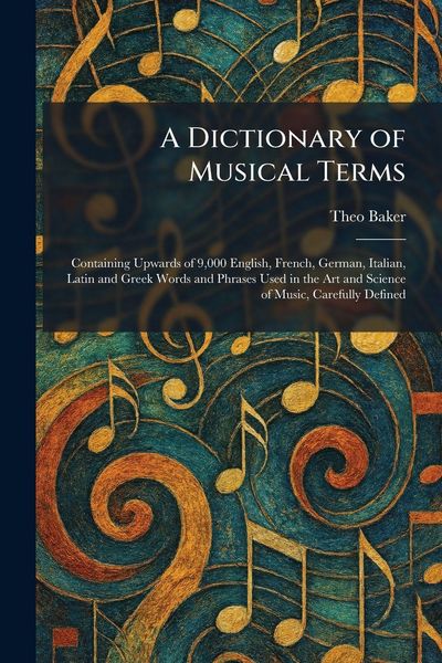 Produktbild: A Dictionary of Musical Terms