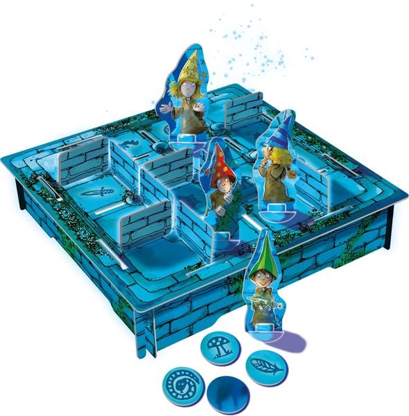 Produktbild: Schmidt 51401 - Drei Magier, Das magische Labyrinth, Reisespiel