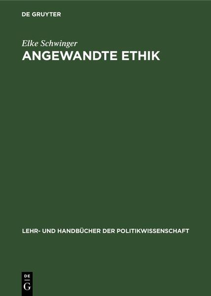 Produktbild: Angewandte Ethik