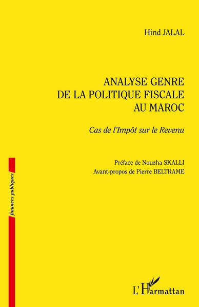 Produktbild: Analyse genre de la politique fiscale au Maroc