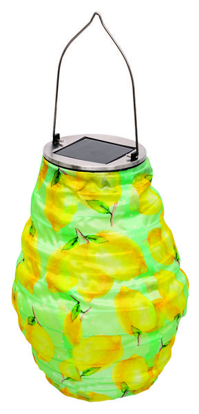 Produktbild: Blatt & Bl&uuml;te Solar-Lampion Lemon