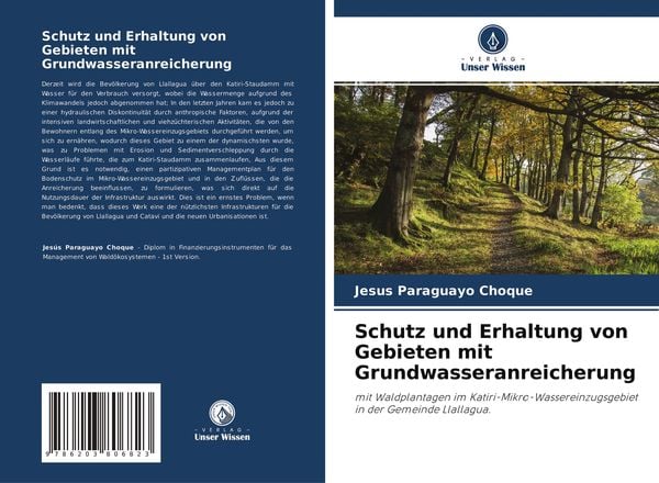 Schutz und Erhaltung von Gebieten mit Grundwasseranreicherung, Taschenbuch von Jesus Paraguayo Choque, Verlag Unser Wissen, 9786203806823