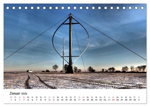 Produktbild: Impressionen von der Schw&auml;bischen Alb (Tischkalender 2026 DIN A5 quer), CALVENDO Monatskalender