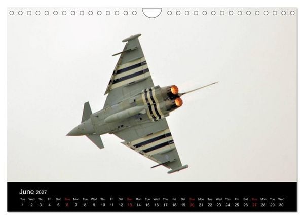 Produktbild: The Mighty Eurofighter Typhoon (Wall Calendar 2027 DIN A4 landscape), CALVENDO 12 Month Wall Calendar