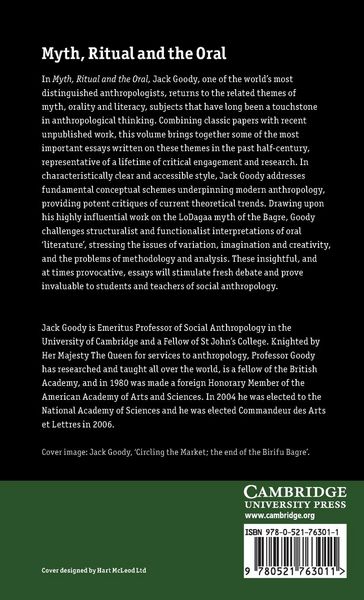 Produktbild: Myth, Ritual and the Oral