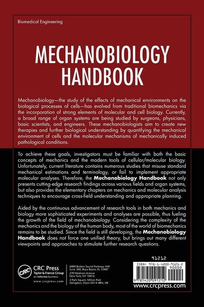 Produktbild: Mechanobiology Handbook