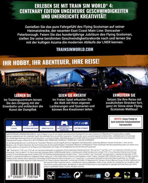 Produktbild: Train Sim World 4 - Flying Scotsman (Centenary Edition)
