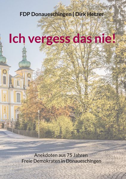 Produktbild: Ich vergess das nie!