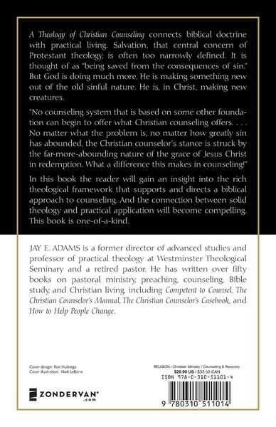Produktbild: A Theology of Christian Counseling