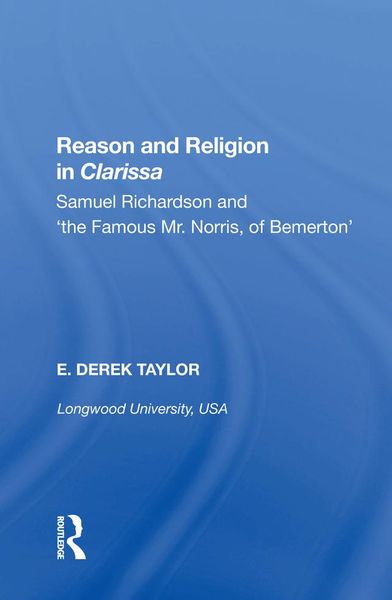 Produktbild: Reason and Religion in Clarissa