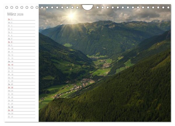 Produktbild: Wundervolle Pl&auml;tze in S&uuml;dtirol (Wandkalender 2026 DIN A4 quer), CALVENDO Monatskalender