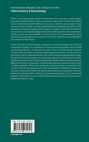 Produktbild: Pollen Chemistry & Biotechnology