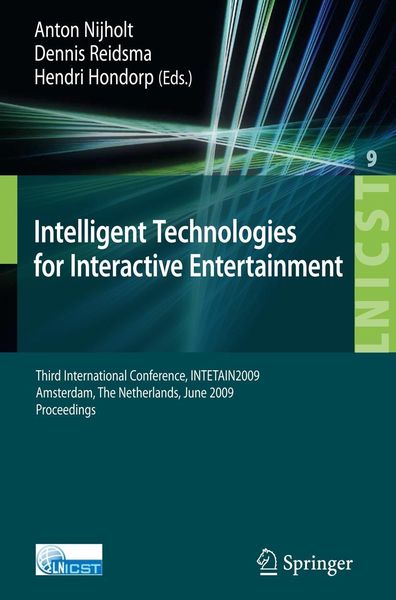 Produktbild: Intelligent Technologies for Interactive Entertainment