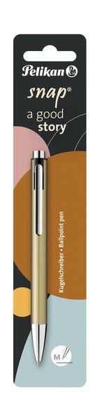 Produktbild: Pelikan Kugelschreiber Snap Metallic K10 Gold